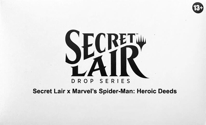 (Preorder) Secret Lair Drop: Secret Lair x Marvel's Spider-Man: Heroic Deeds
