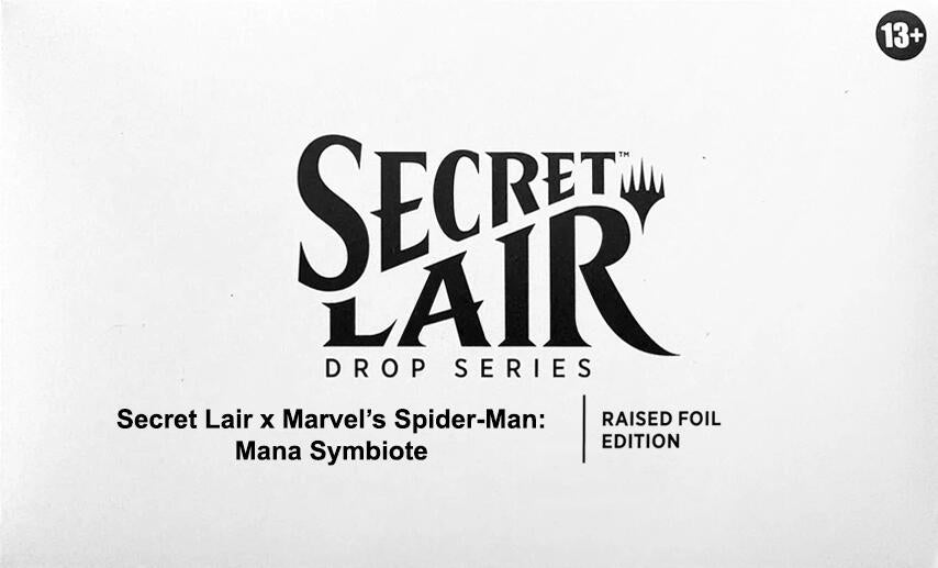 (Preorder) Secret Lair Drop: Secret Lair x Marvel's Spider-Man: Mana Symbiote - Raised Foil Edition