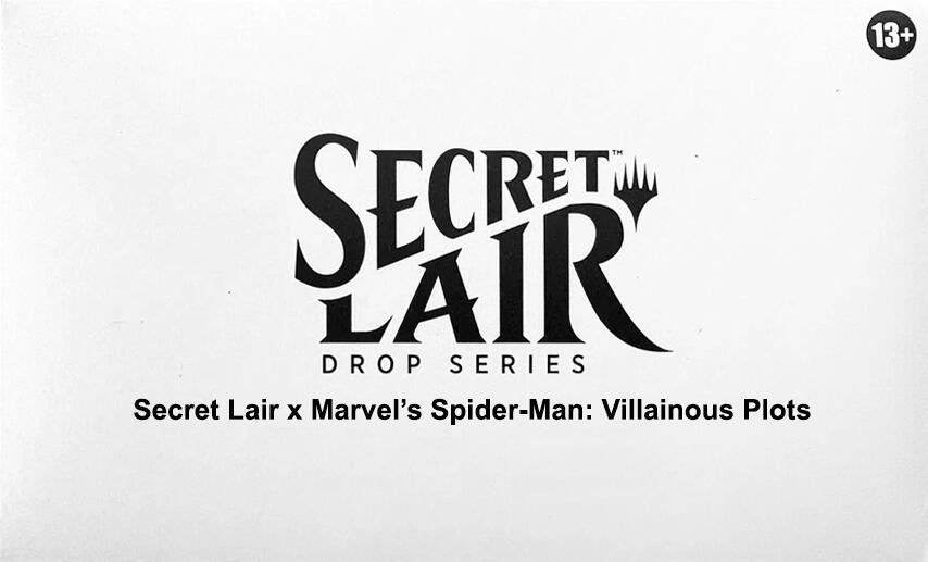 (Preorder) Secret Lair Drop: Secret Lair x Marvel's Spider-Man: Villainous Plots