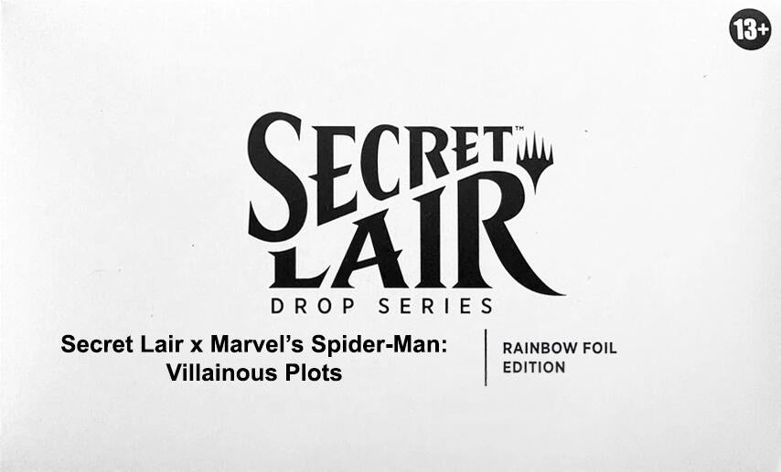 (Preorder) Secret Lair Drop: Secret Lair x Marvel's Spider-Man: Villainous Plots (Rainbow Foil Edition)