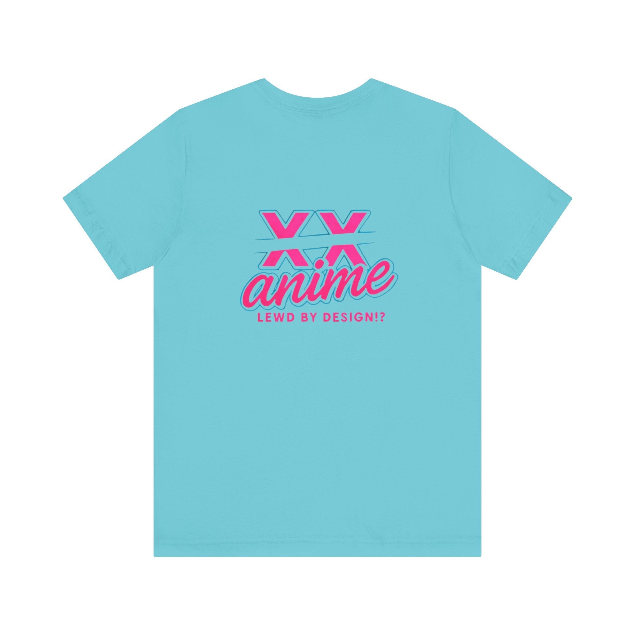Lewd Anime-Themed Unisex Tee for Fans, Cute Graphic T-Shirt, Comfortable Everyday Wear, Perfect Gift for Anime Lovers, Stylish Casual Top