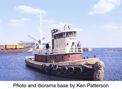 Walthers Cornerstone 933-3153 HO Scale Railroad Tugboat -- Kit