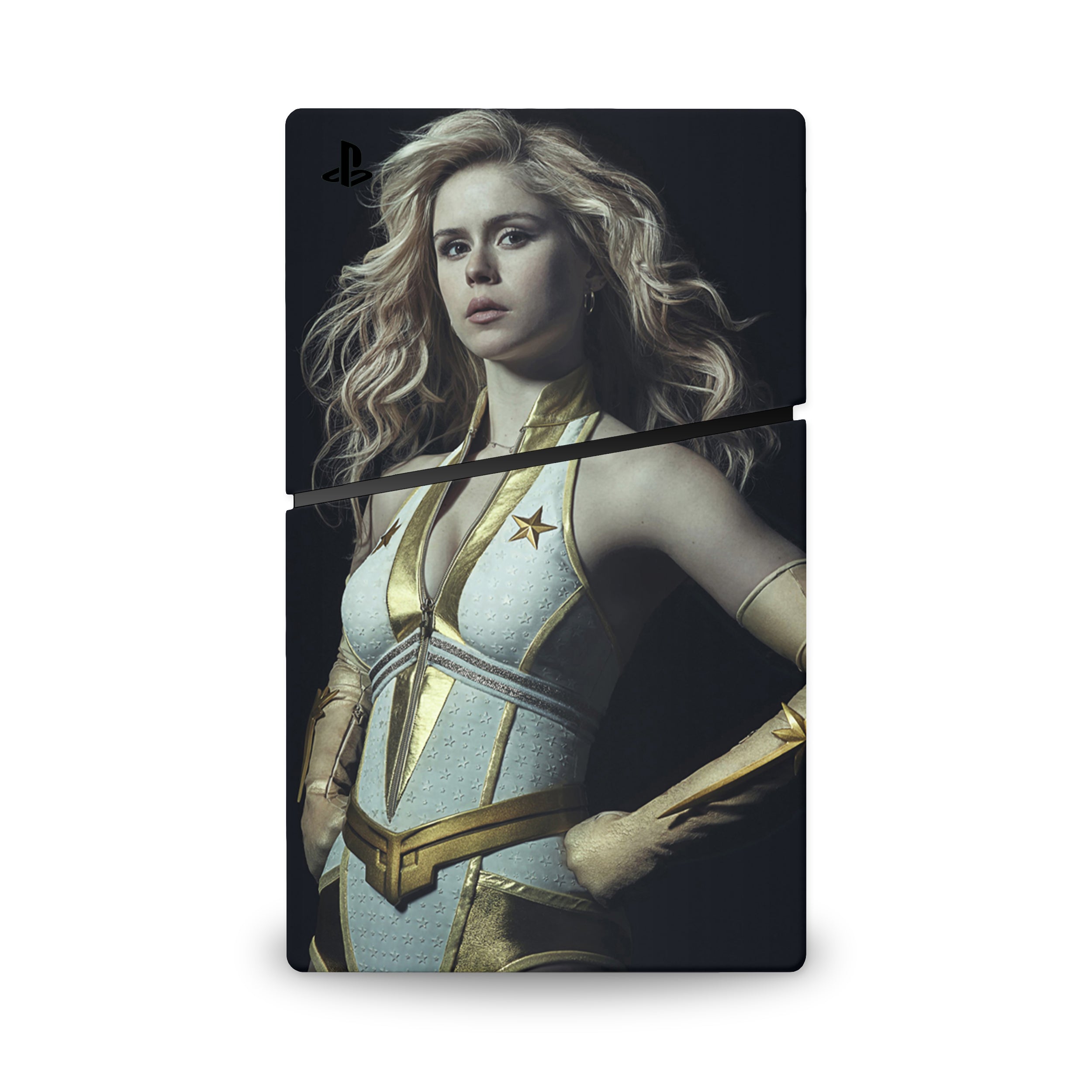 Glow Warrior PS5 Slim Digital Skin