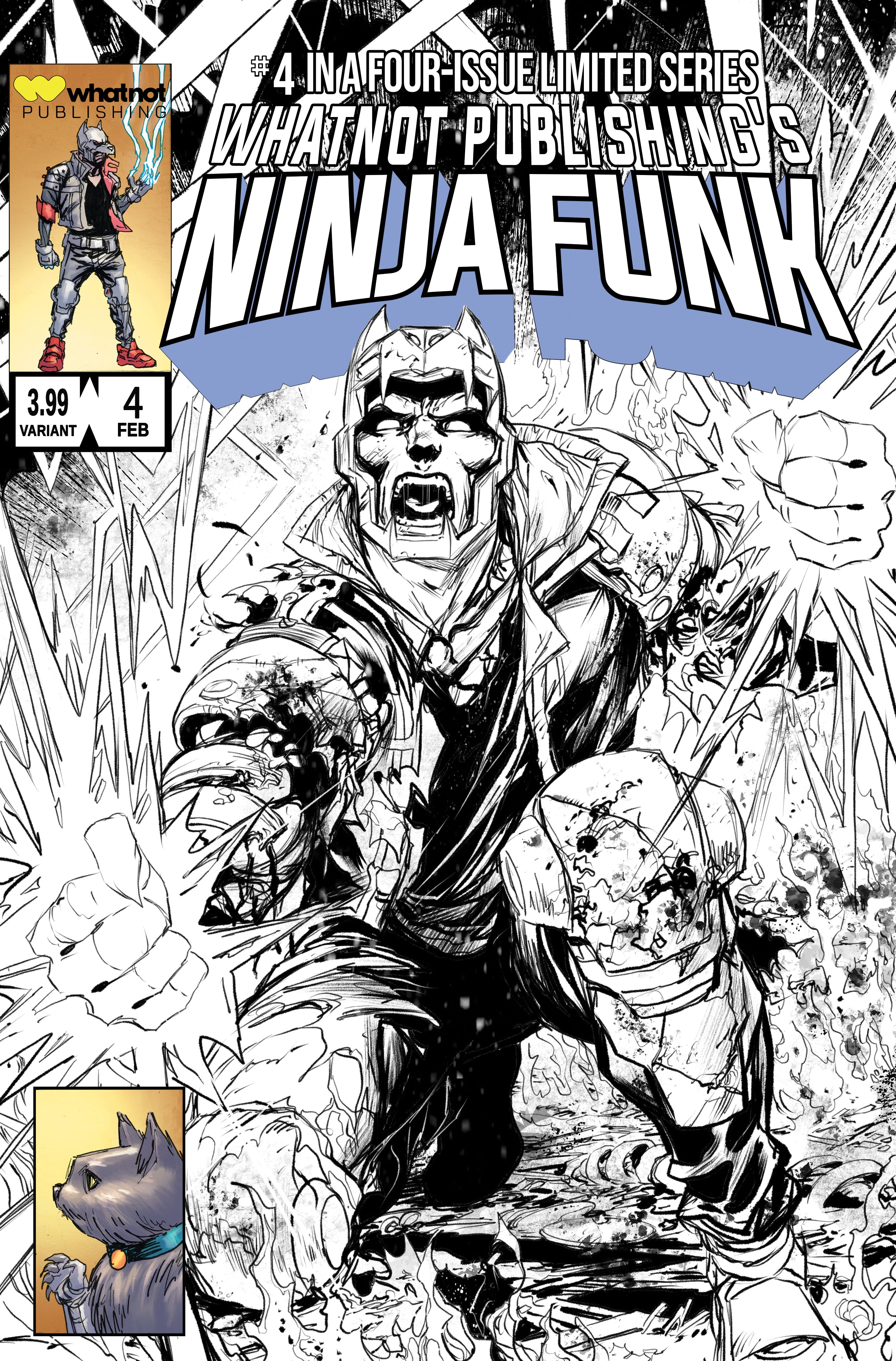 Ninja Funk #4 (Of 4) C Kirkham (02/01/2023) Whatnot