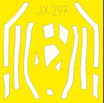 Eduard JX297 1/32 Mask Aircraft- F35C for TSM