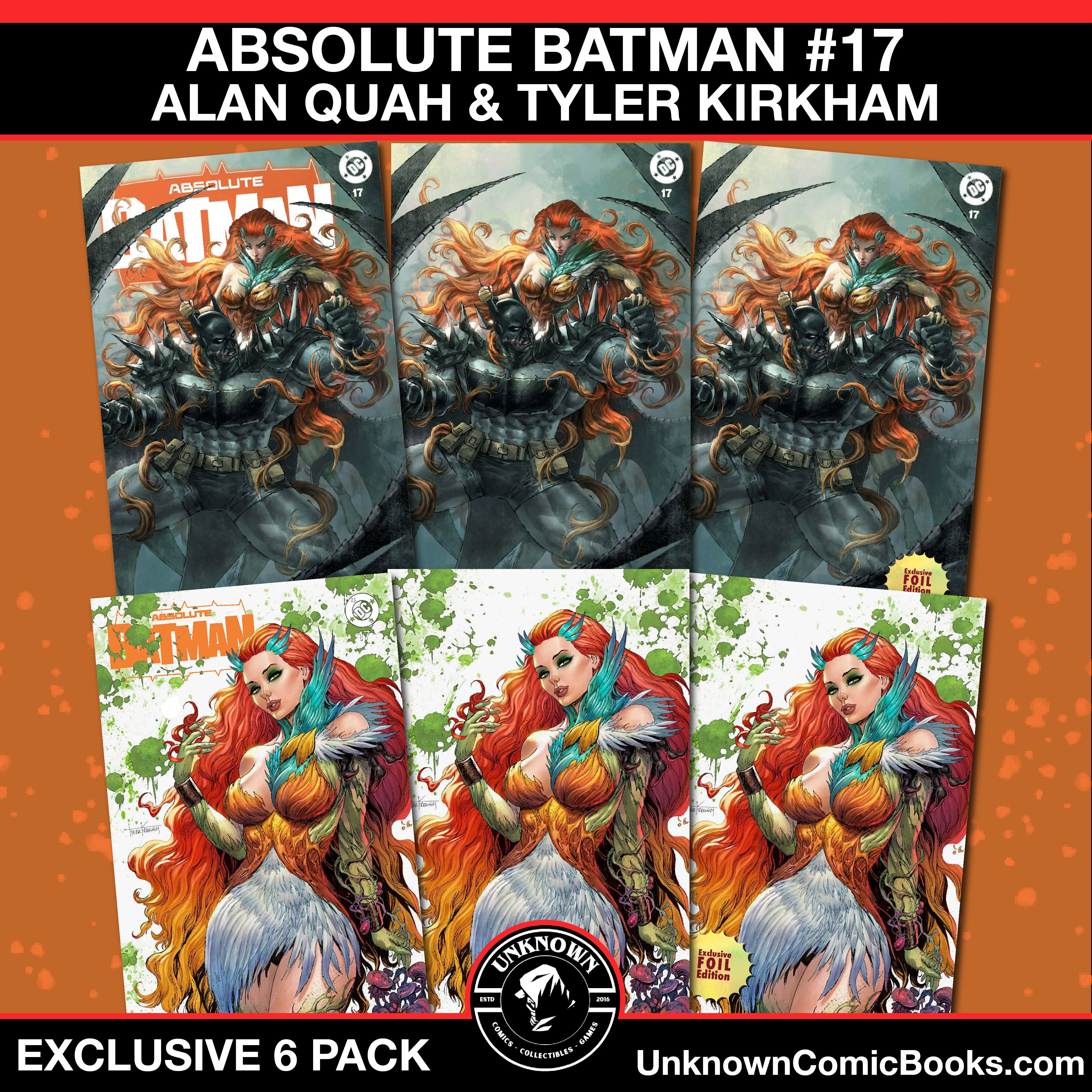 [6 PACK] Absolute Batman #17 Tyler Kirkham | Alan Quah Var (02/11/2026)