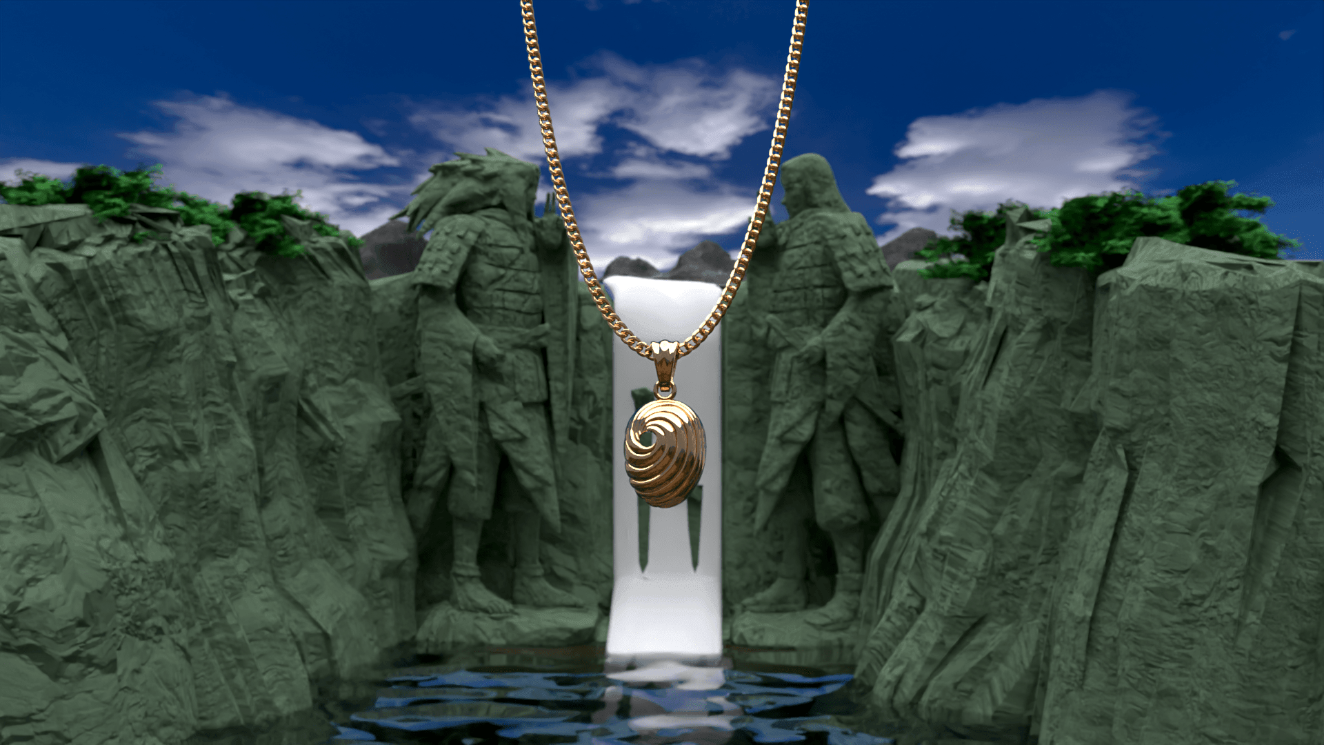 Naruto™ Tobi Mask Pendant