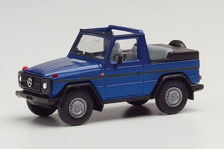 Herpa 430845 HO Scale Mercedes-Benz G-Class SUV Convertible - Assembled -- Various Metallic Colors