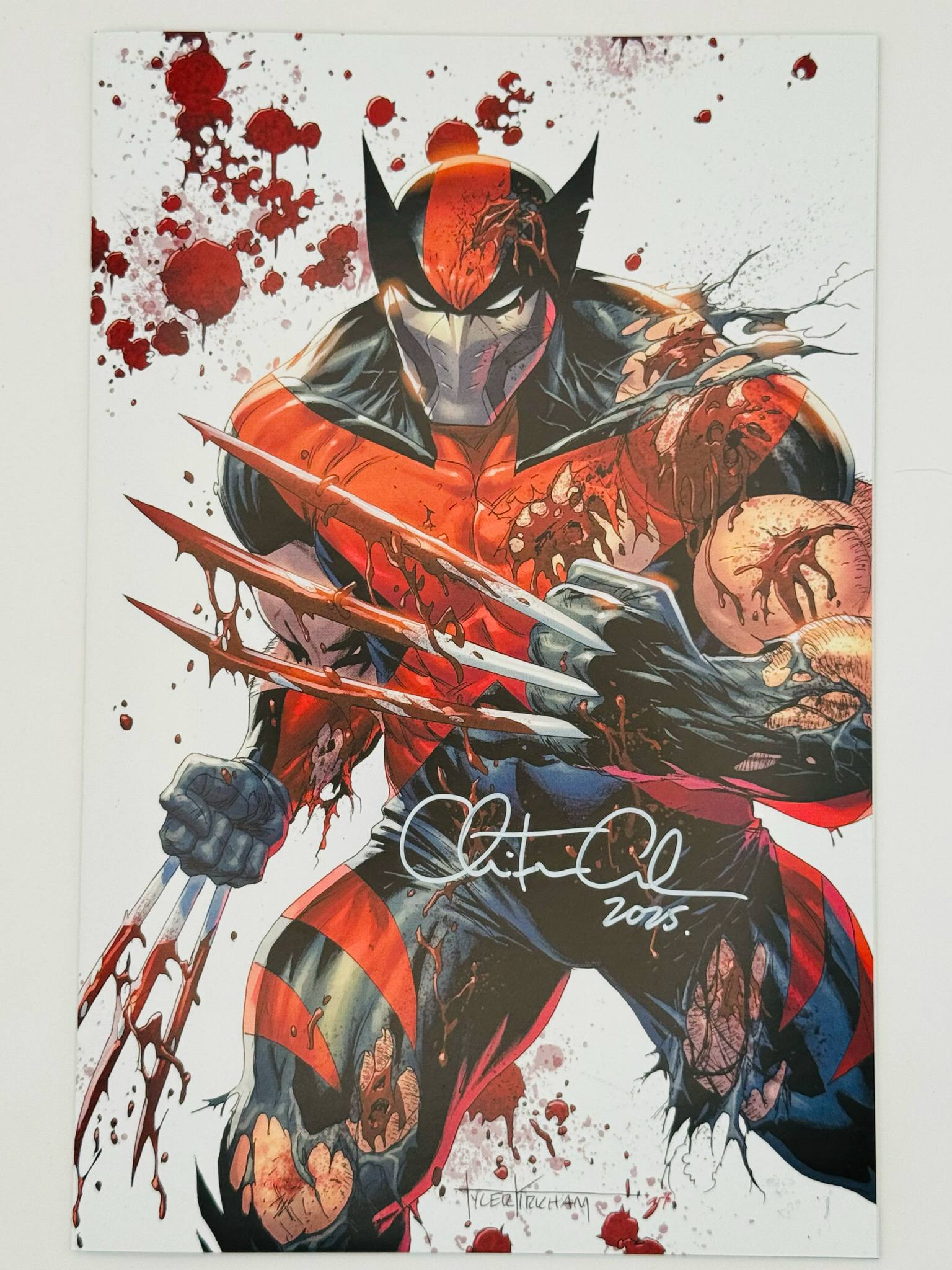 ULTIMATE WOLVERINE #1 SIGNED Chris Condon! Tyler Kirkham Excl Virgin Var w/COA