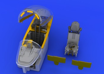 Eduard 648091 1/48 Aircraft- MiG29 Cockpit for ACY (Photo-Etch & Resin)