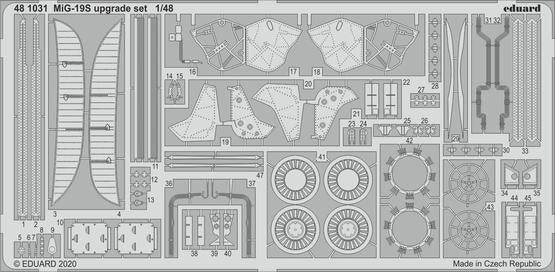 Eduard 481031 1/48 Aircraft- MiG19S Upgrade Set for EDU