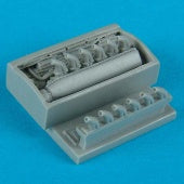 Quickboost 72070 1/72 P39Q/N Engine for ACY