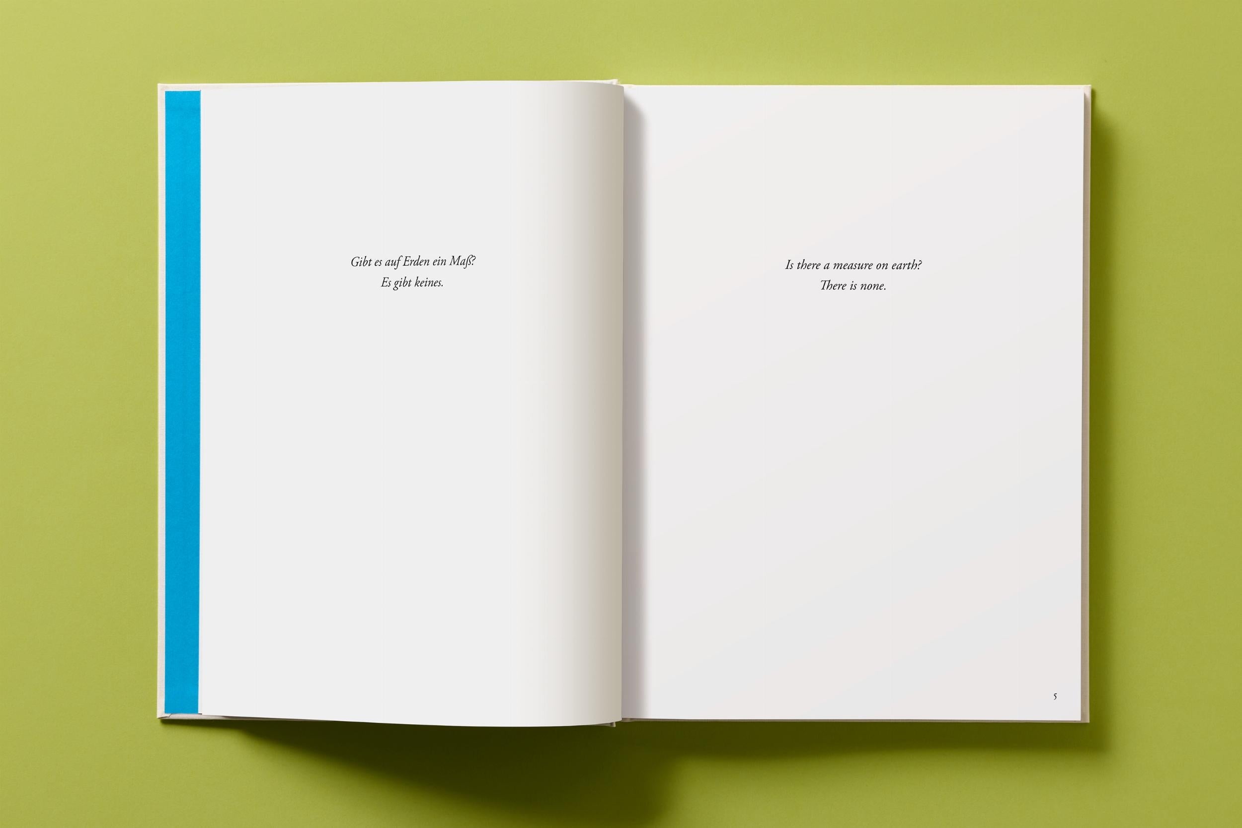 André Butzer. Friedrich Hölderlin. Die Jahreszeiten / The Seasons (German, English)