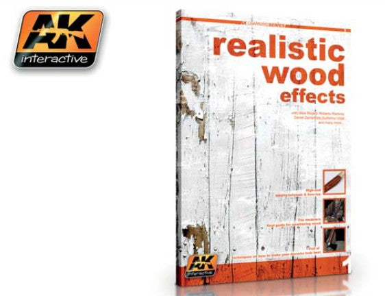 AK Interactive 259 Learning Series 1: Realistic Wood Effects Book