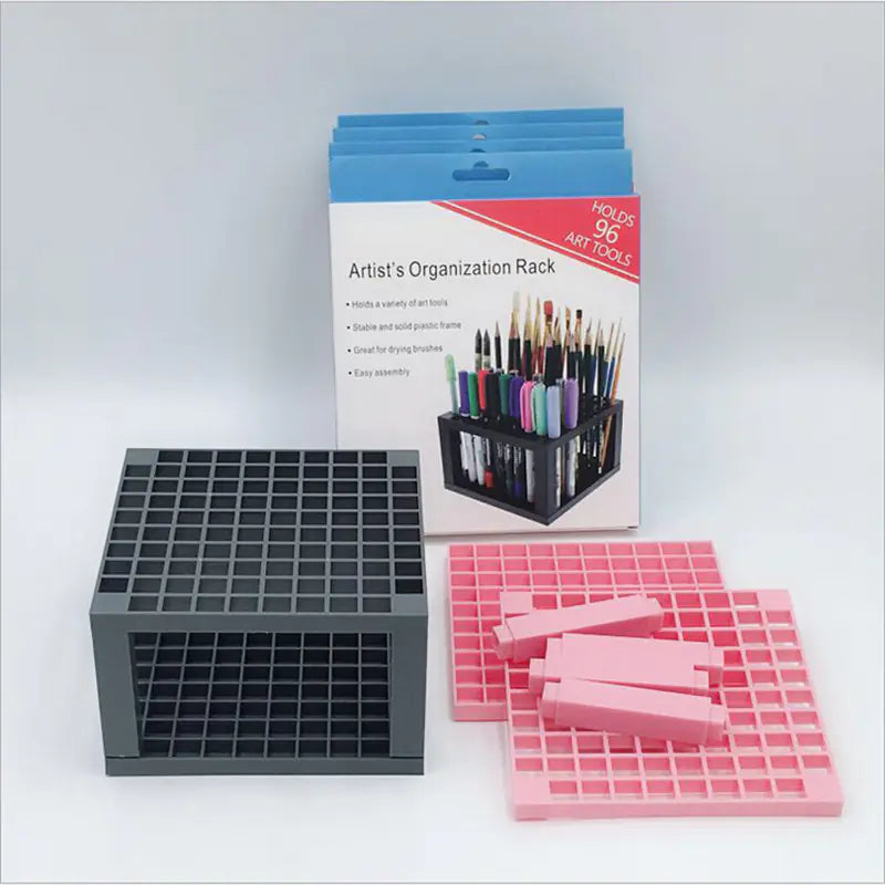 Desktop Storage Pen Holder for Student Art Supplies