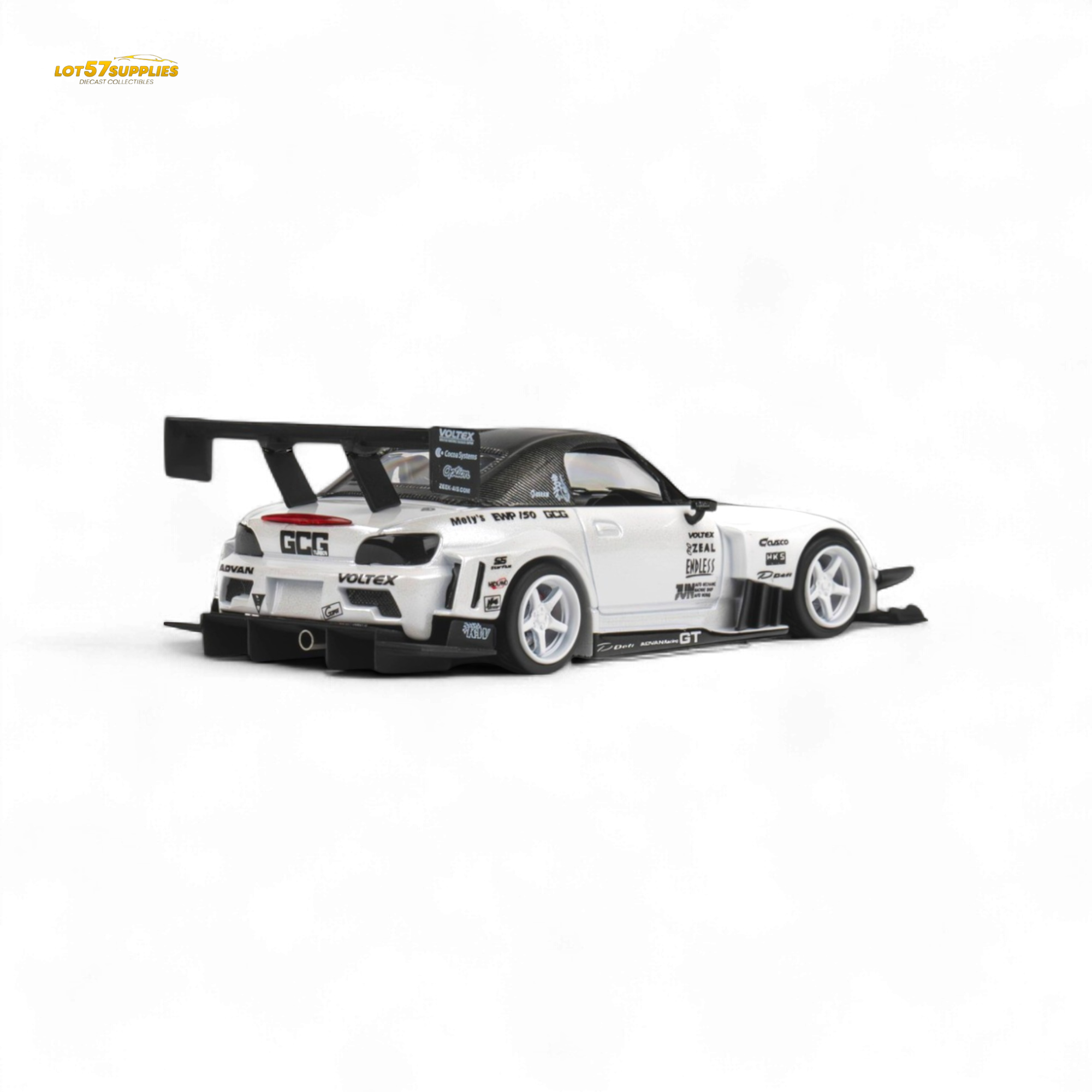 Microturbo Custom S2000 - Metallic White TOP FUEL 1:64