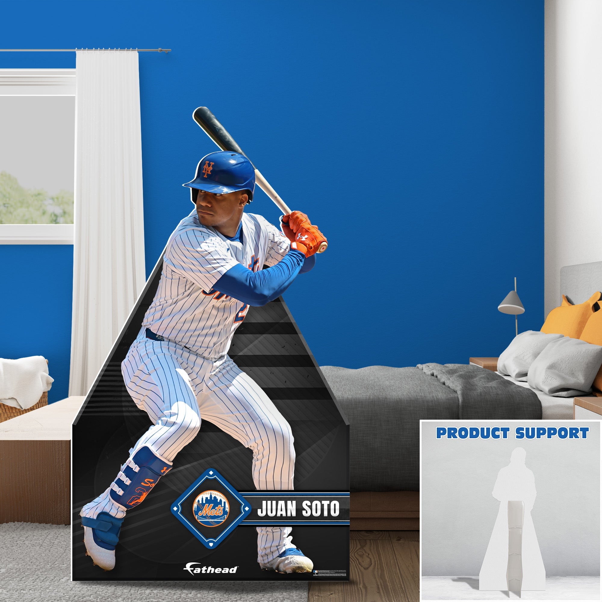 Juan Soto - Life-Size Stand Out - Official MLB - New York Mets - Foam Core Cutout