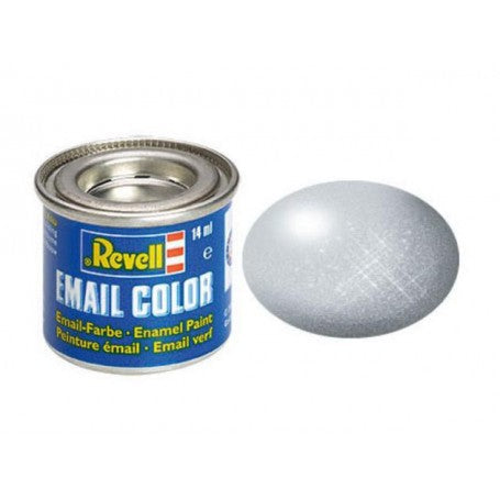 Revell 32199 14ml Enamel Aluminum Metallic Tinlets (6/Bx)