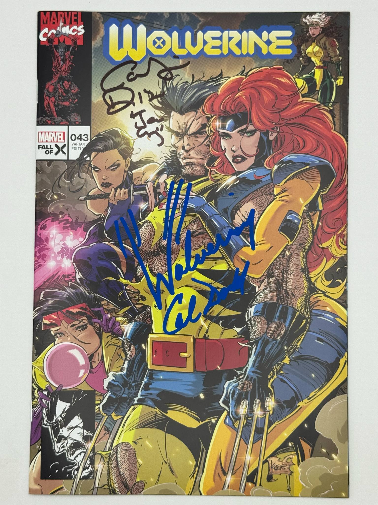 [SIGNED BY CATHERINE DISHER | CAL DODD] Wolverine #43 Unknown Comics K