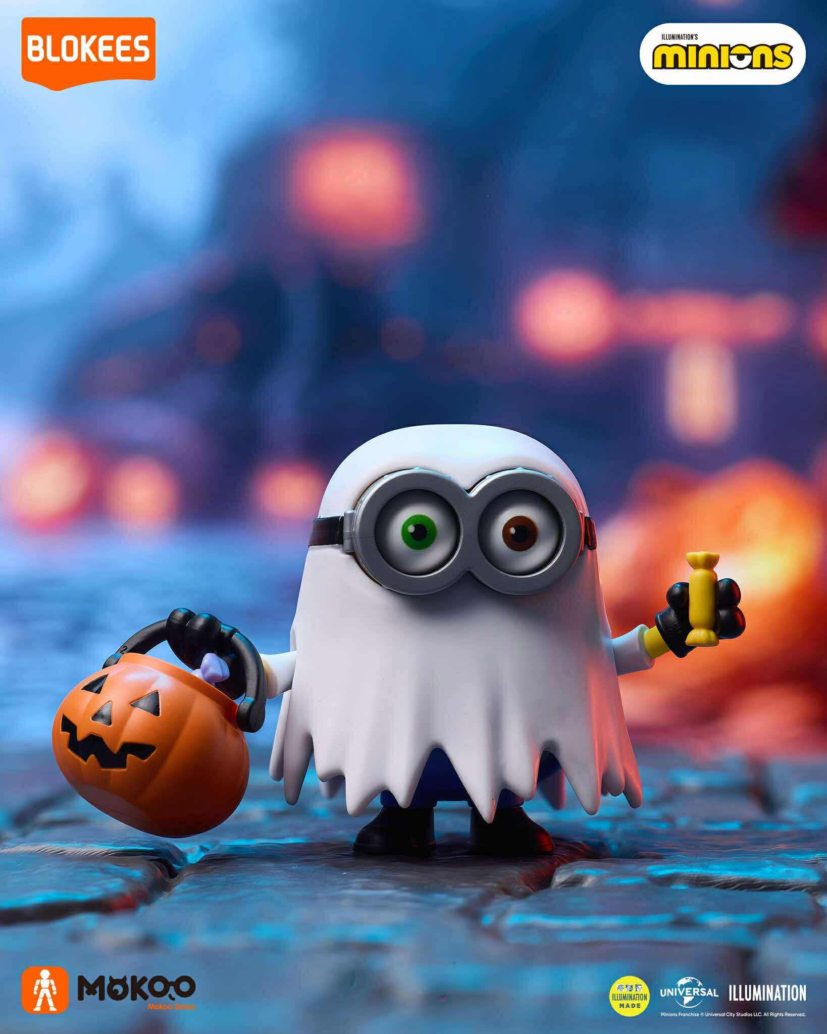 Blokees Minions Mokoo Series - 03 Belloween [Single Blind Box] (Pre-Order)