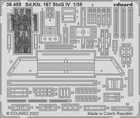 Eduard 36485 1/35 Armor- SdKfz 167 StuG IV for RFM