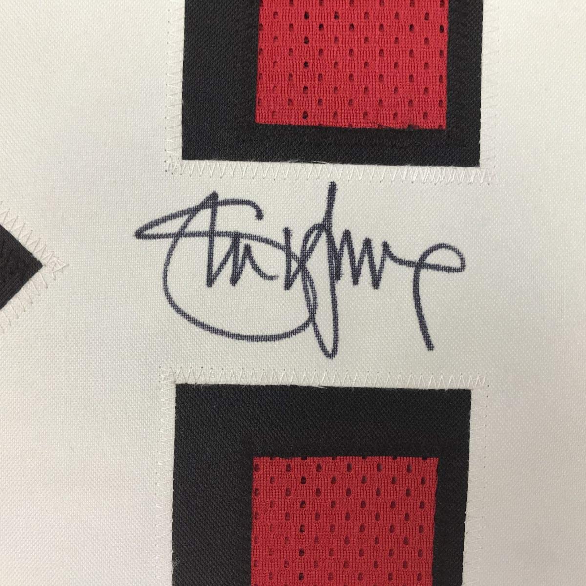 Autographed/Signed Steve Young San Francisco Red Shadow Football Jersey JSA COA