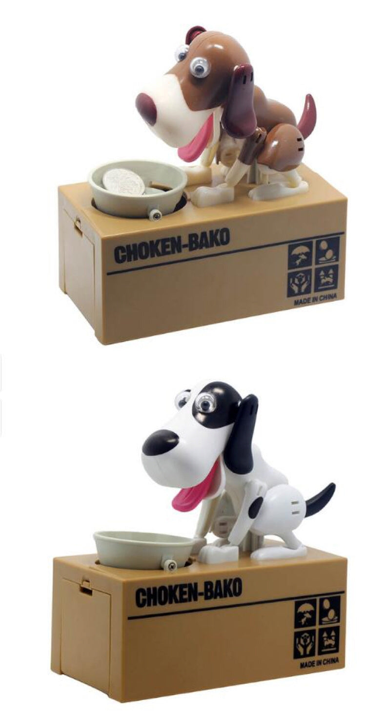 Robotic Dog Piggy Bank – Fun Coin-Eating Money Box