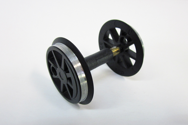 PIKO 36079 G Scale Center Wheelset, 0-6-0T, Black