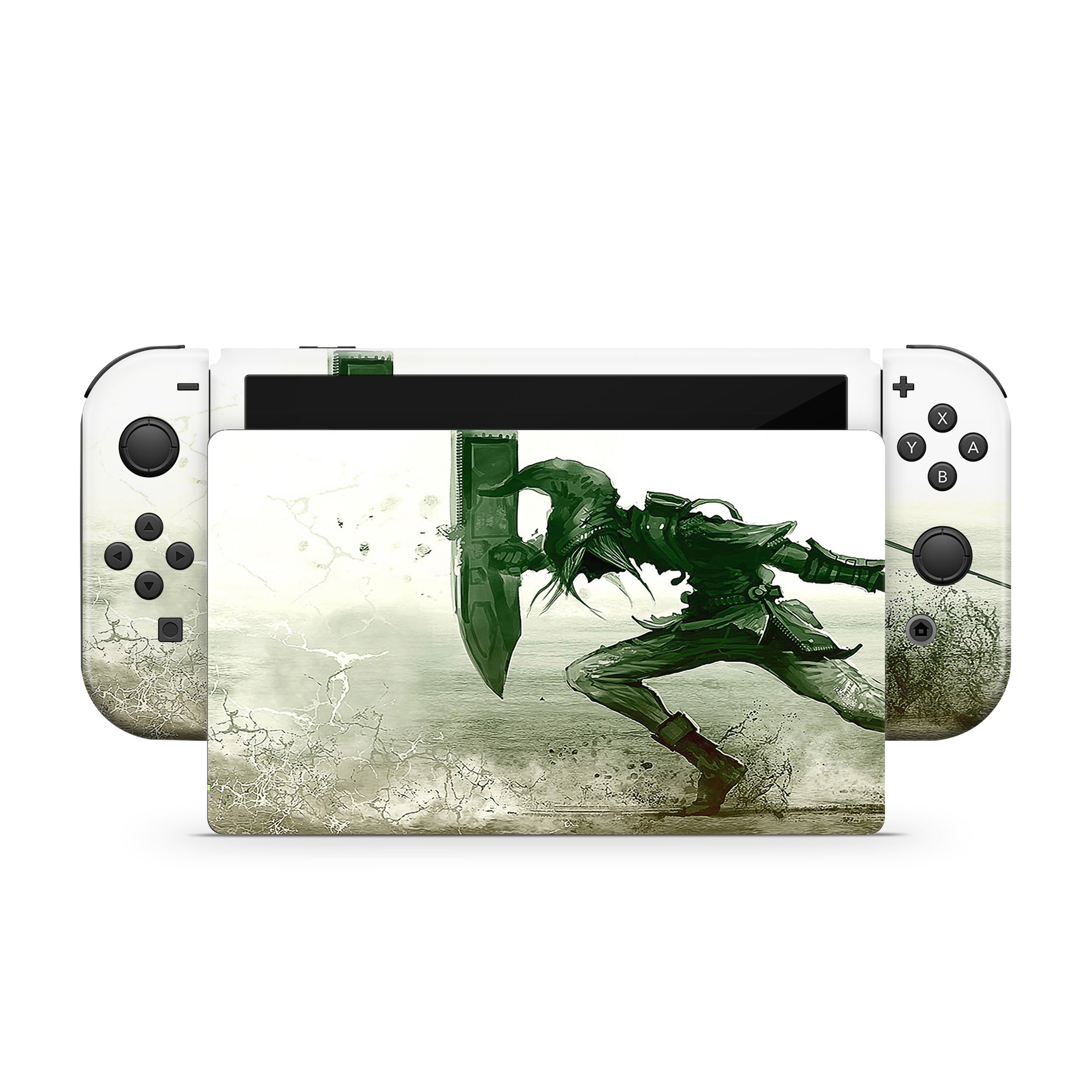 Blade of Courage Nintendo Switch OLED Skin