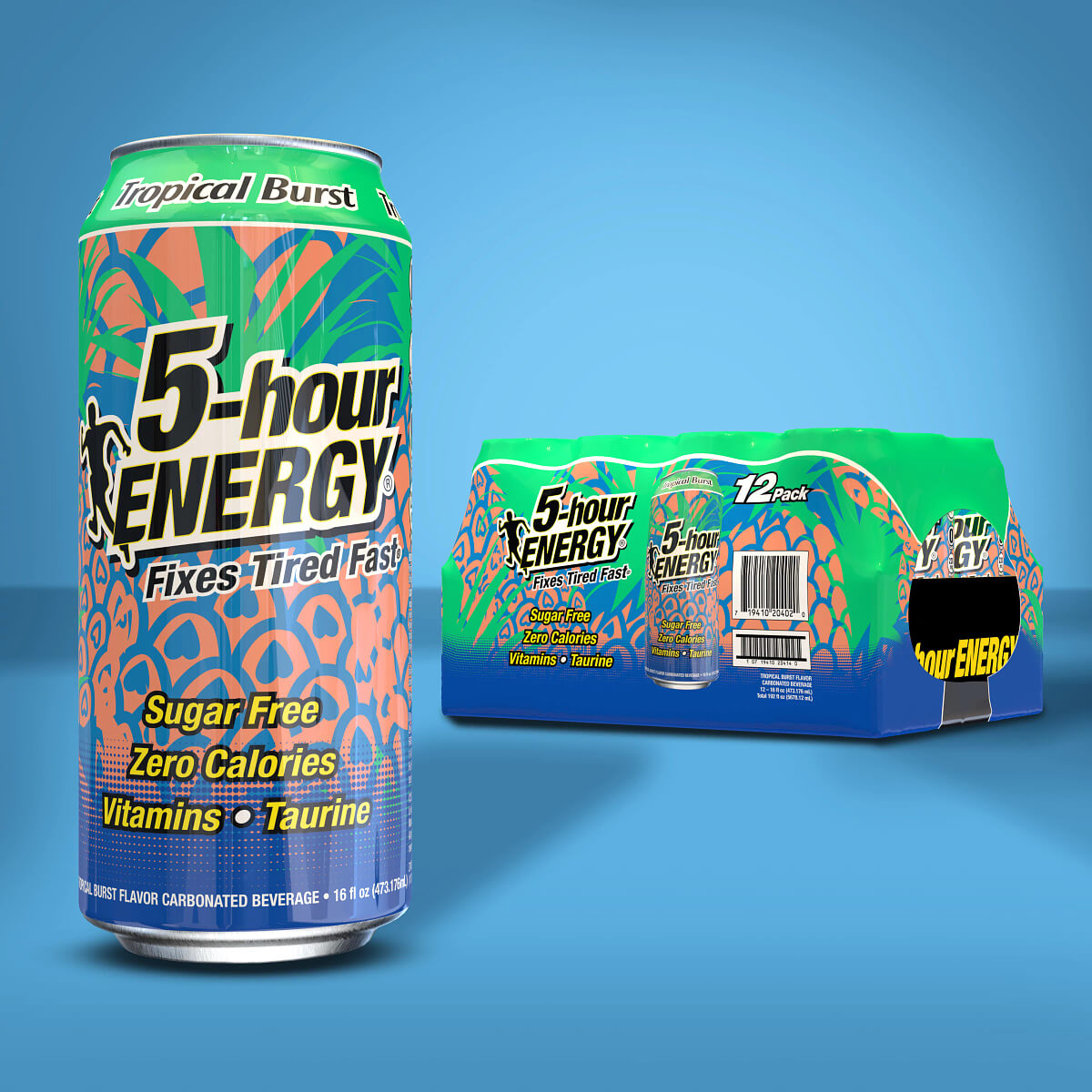 Tropical Burst Flavor Extra Strength 5-hour ENERGY Drink 12-pack