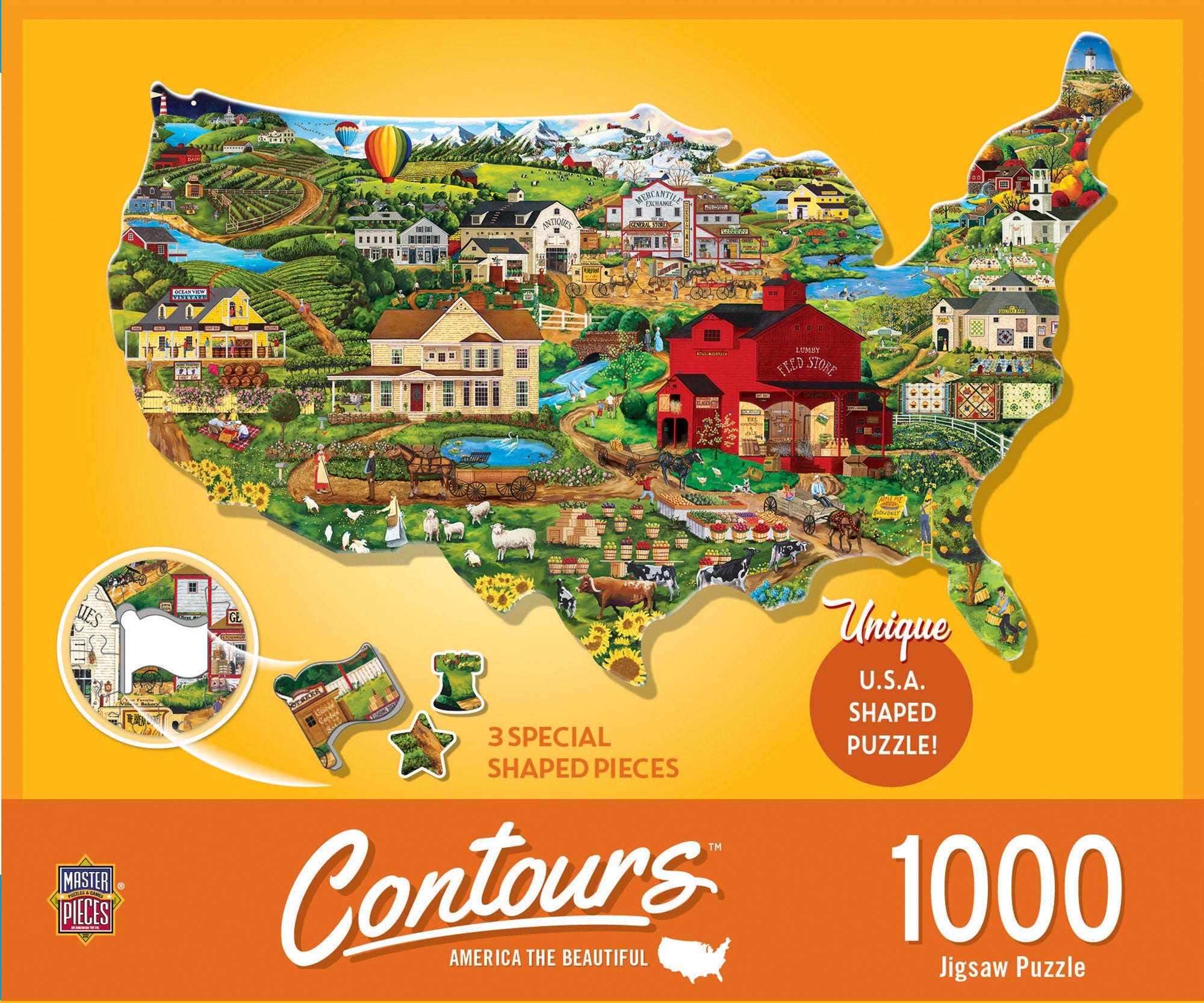 America the Beautiful 1000 pc