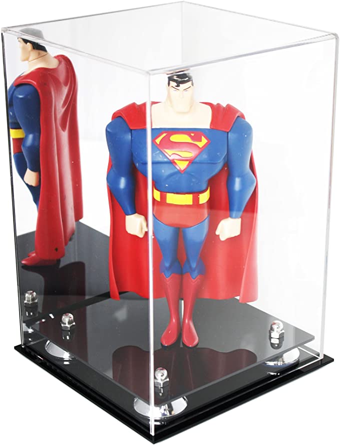 Acrylic Versatile Display Case  8 X 8 X 12  Mirror (A060)