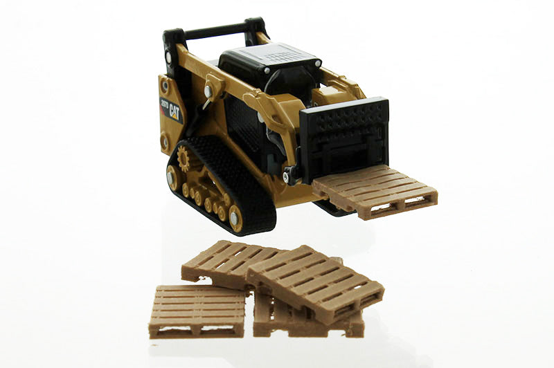3D To Scale 64-242-WD 1/64 Scale Freight Pallets - Wood Tone 6 Pack