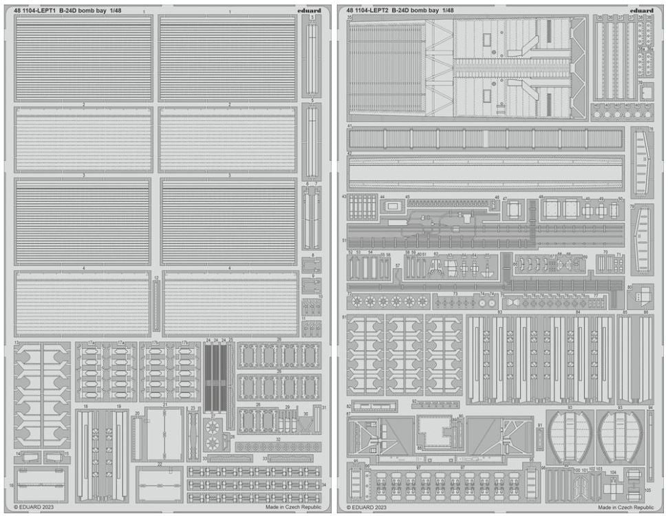 Eduard 481104 1/48 Aircraft- B24D Bomb Bay for RVL