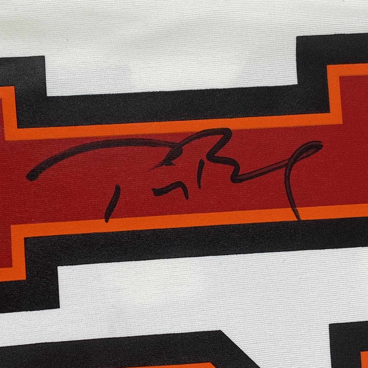 Autographed/Signed Tom Brady Tampa Bay Buccaneers White Authentic Nike Game Football Jersey Fanatics COA