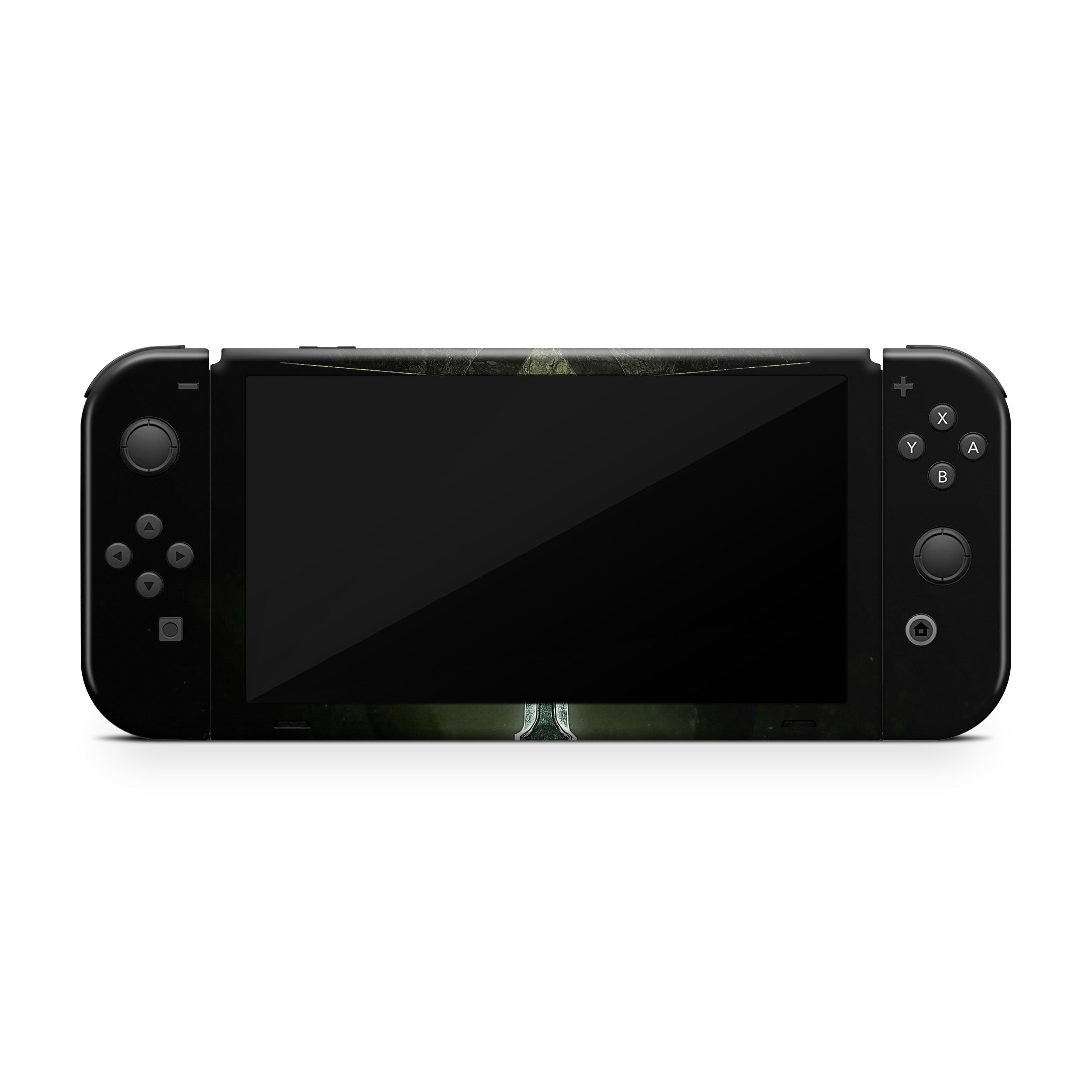Blade of Courage Nintendo Switch OLED Skin