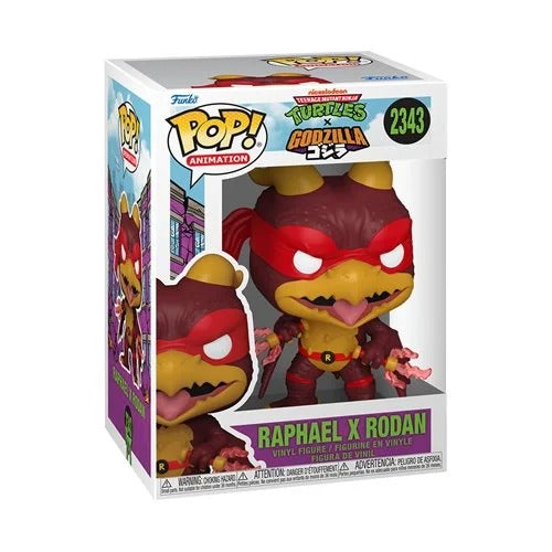 Funko Pop! Animation - Teenage Mutant Ninja Turtles x Godzilla Vinyl Figure - Select Figure(s)