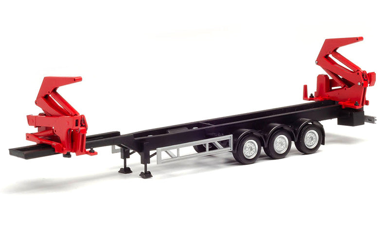 Herpa 76982 1/87 Scale Hammar Side-Loader Container Trailer High Quality