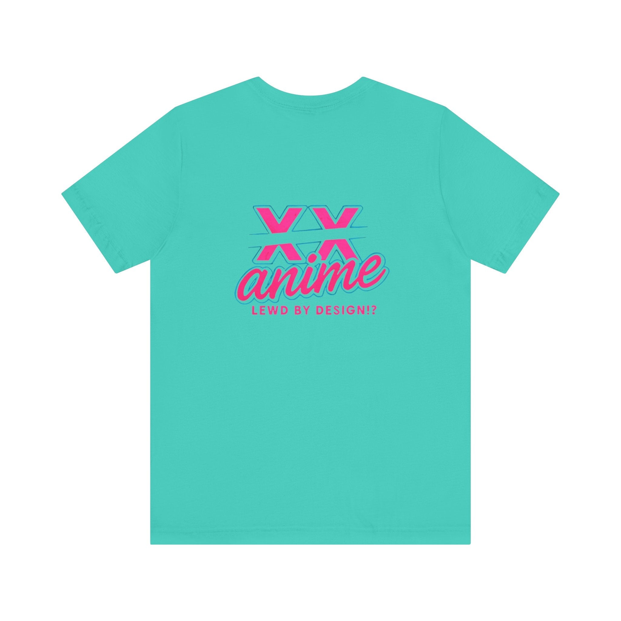 Lewd Anime-Themed Unisex Tee for Fans, Cute Graphic T-Shirt, Comfortable Everyday Wear, Perfect Gift for Anime Lovers, Stylish Casual Top