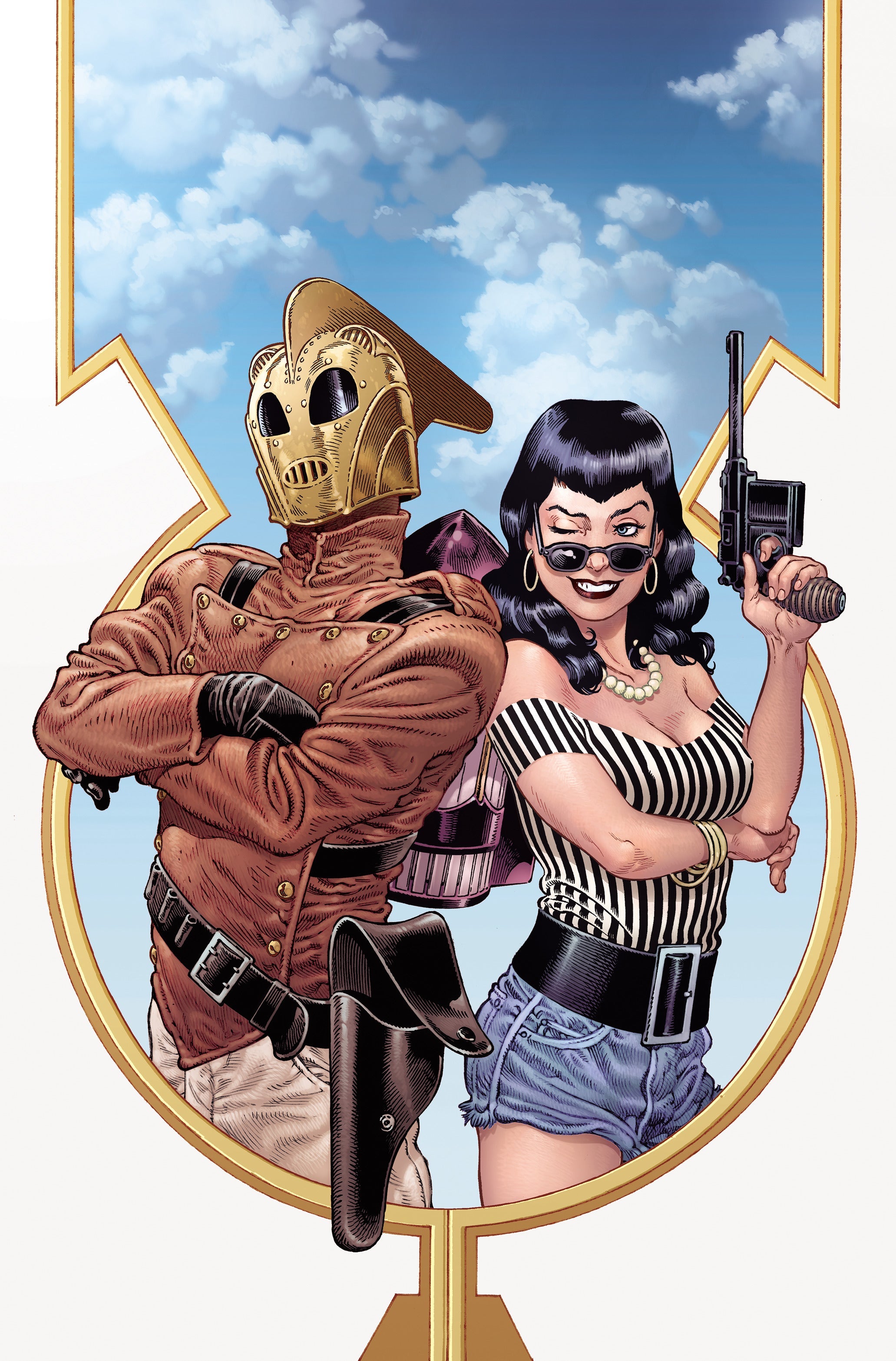 The Rocketeer #1 D 1:25 Gabriel Rodriguez Variant (05/31/2023) IDW