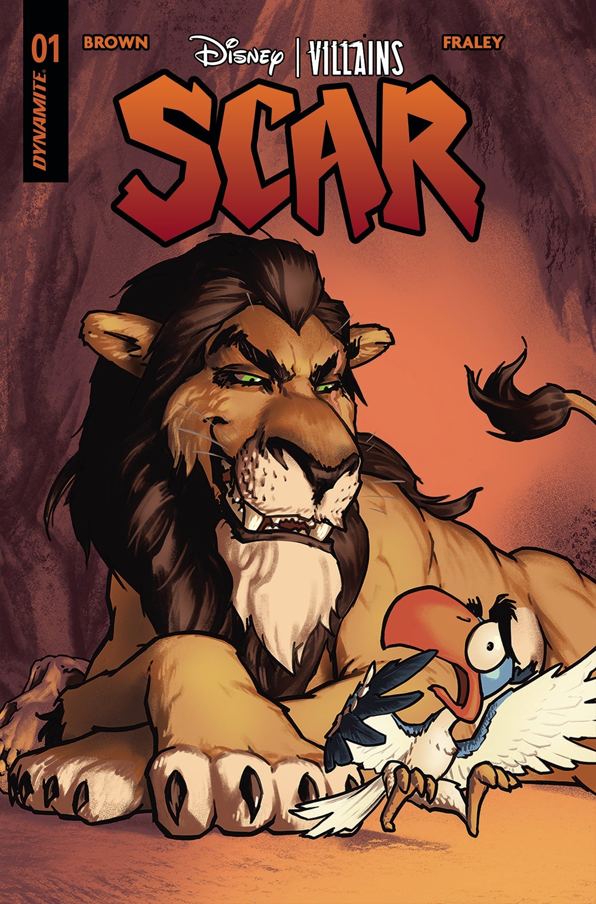 Disney Villains Scar #1 E Gene Ha Variant (04/05/2023) Dynamite