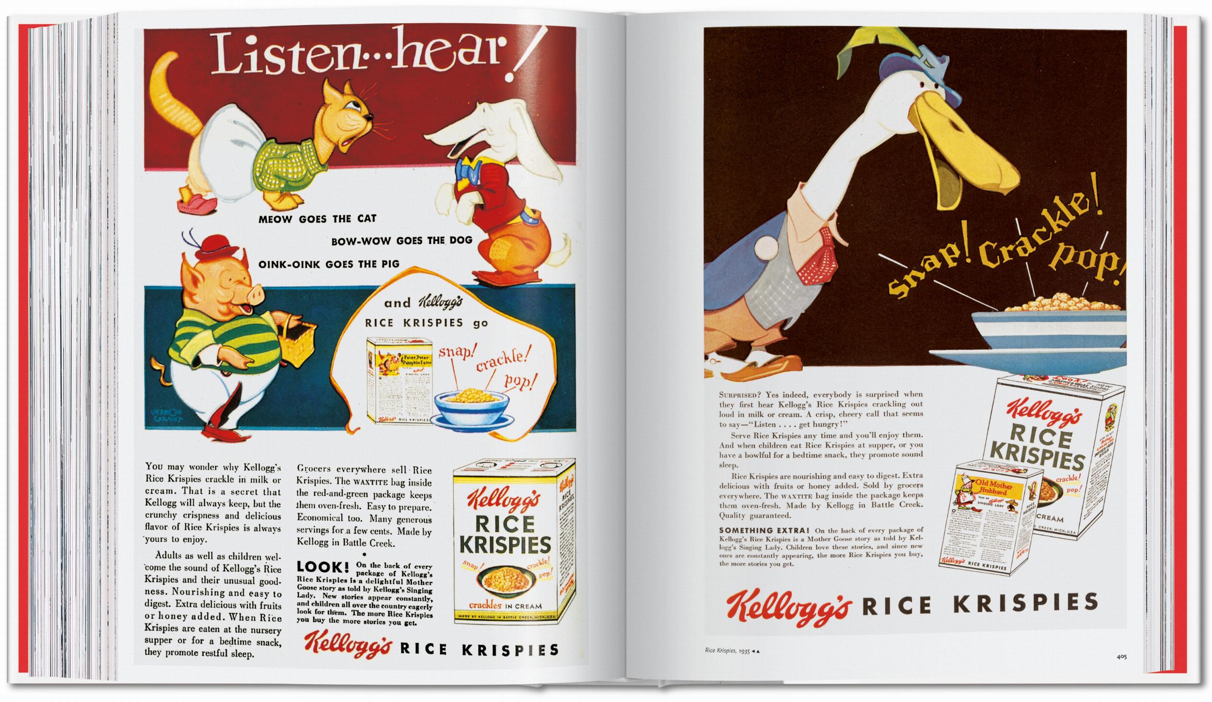 All-American Ads of the 30s (German, French, English)