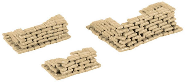 Herpa 745833 HO Scale Sandbags -- pkg(200)