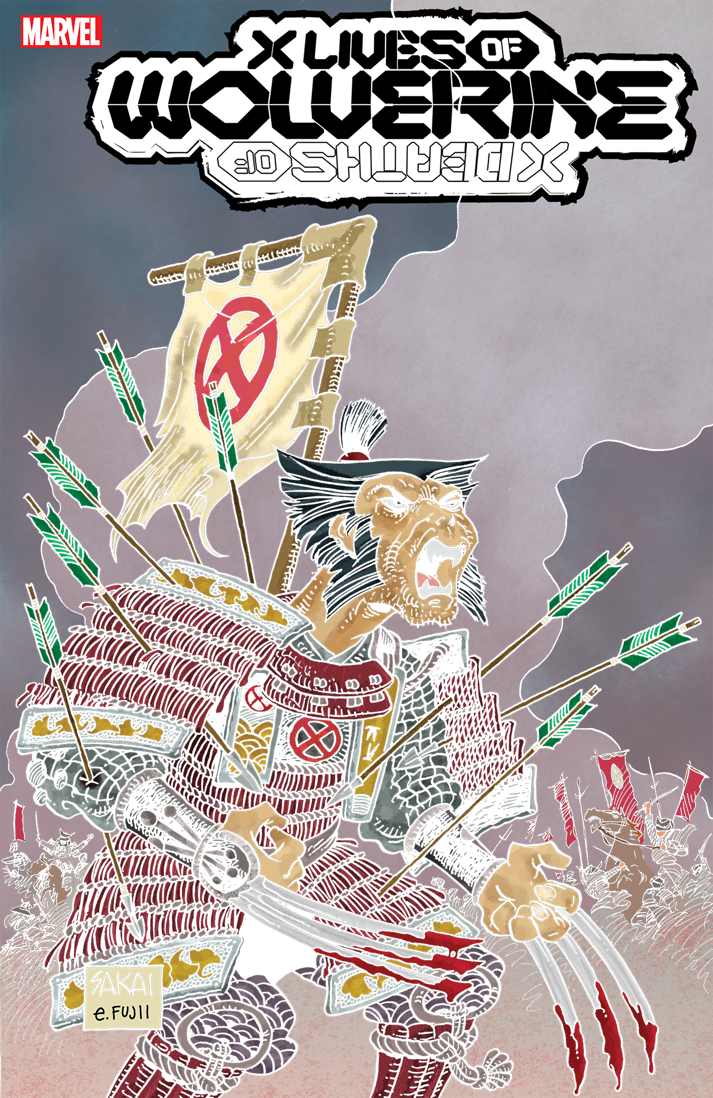 X Lives Of Wolverine #4 1:25 Stan Sakai Animation Style Variant (03/09/2022) Marvel