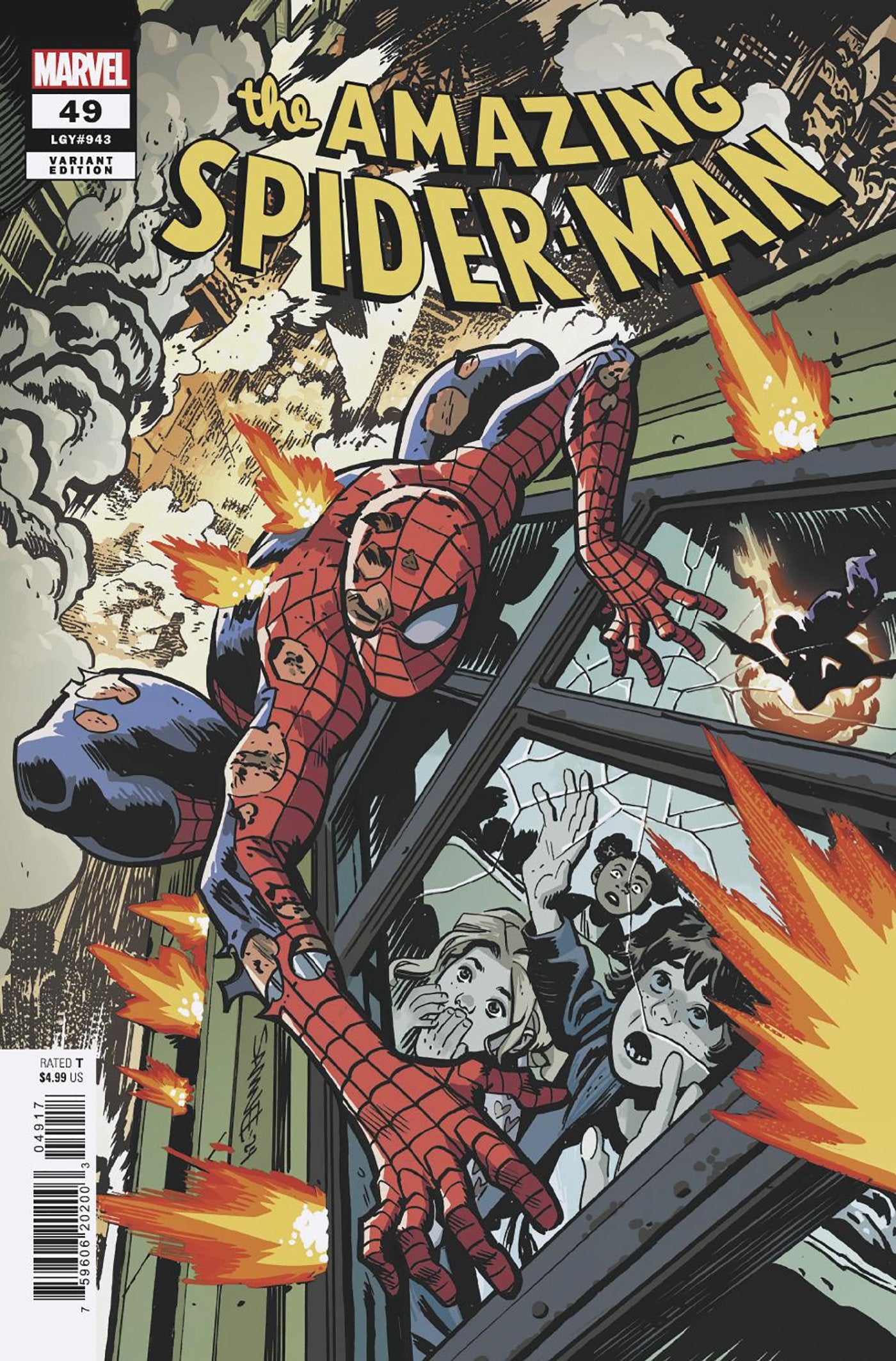 AMAZING SPIDER-MAN #49 CHRIS SAMNEE VARIANT [BH] [1:25] (05/08/2024)