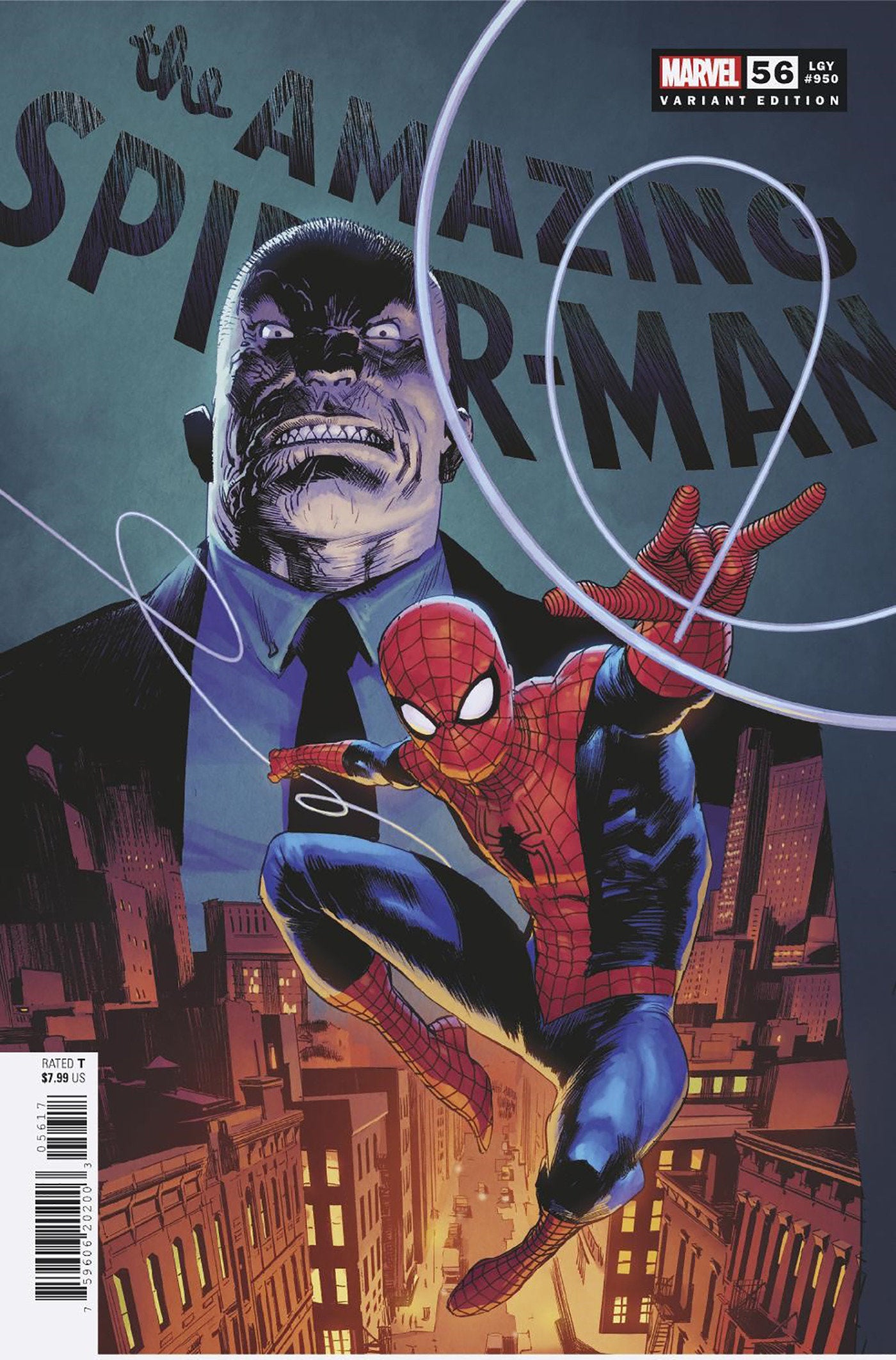 AMAZING SPIDER-MAN #56 RAFAEL ALBUQUERQUE VARIANT[1:25] CB  (08/28/2024)