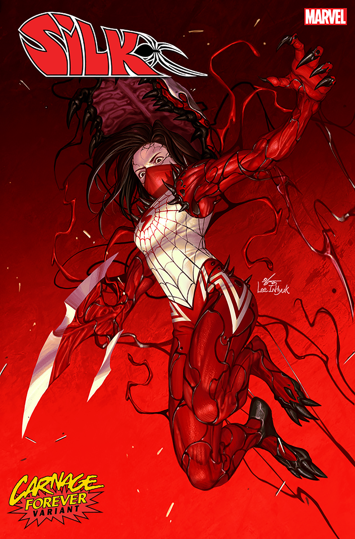 Silk #3 C In-hyuk Lee Carnage Forever Variant (03/30/2022) Marvel