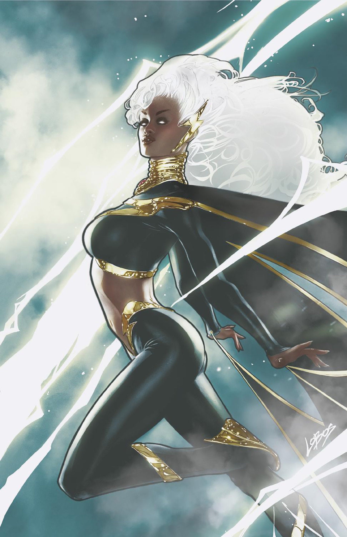 AVENGERS #17 PABLO VILLALOBOS STORM VIRGIN VARIANT [DPWX][1:100] CB  (08/07/2024)