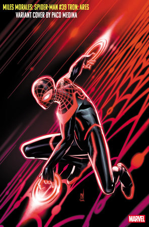 Miles Morales Spider-Man #39 E Paco Medina Tron Ares Variant (10/22/2025) Marvel