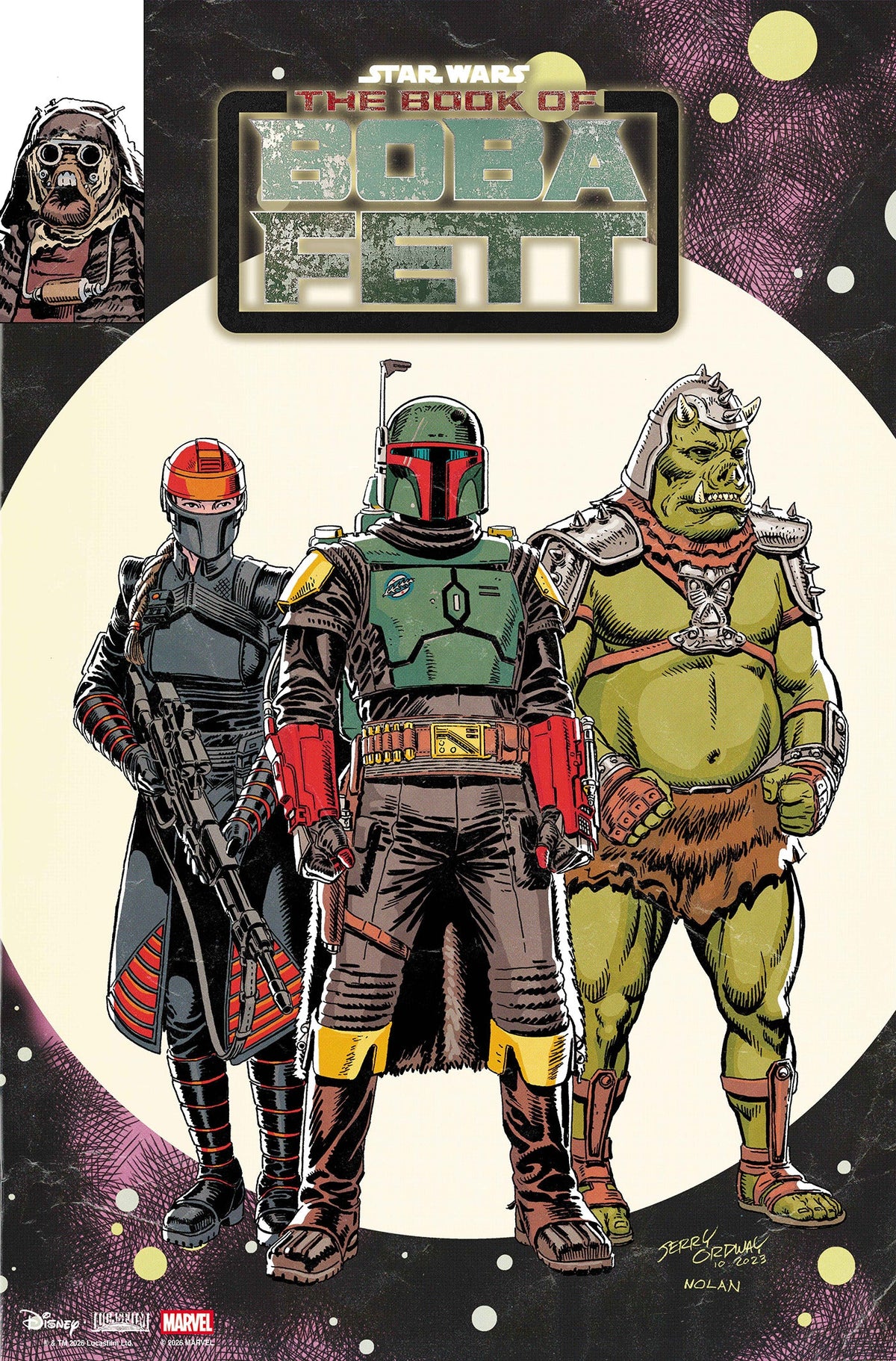 Star Wars The Book Of Boba Fett #1 E 1:25 Jerry Ordway (09/09/2026) Marvel
